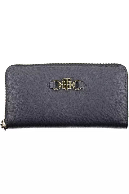 Blue Polyethylene Women Wallet