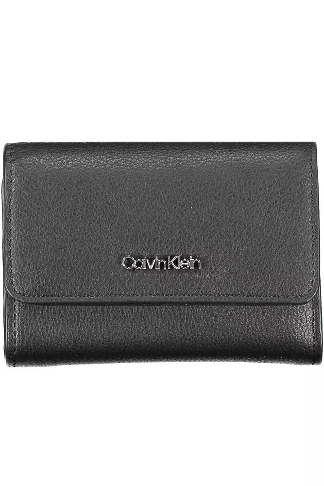 Black Polyethylene Women Wallet