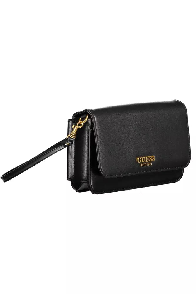 Chic Black Multi-Compartment Wallet