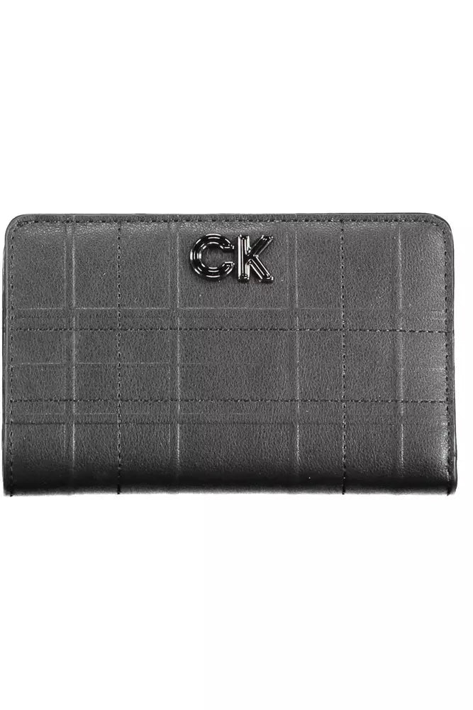 Black Polyethylene Women Wallet