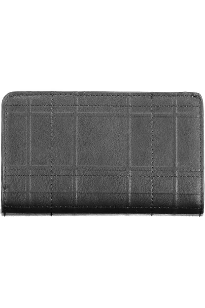 Black Polyethylene Women Wallet