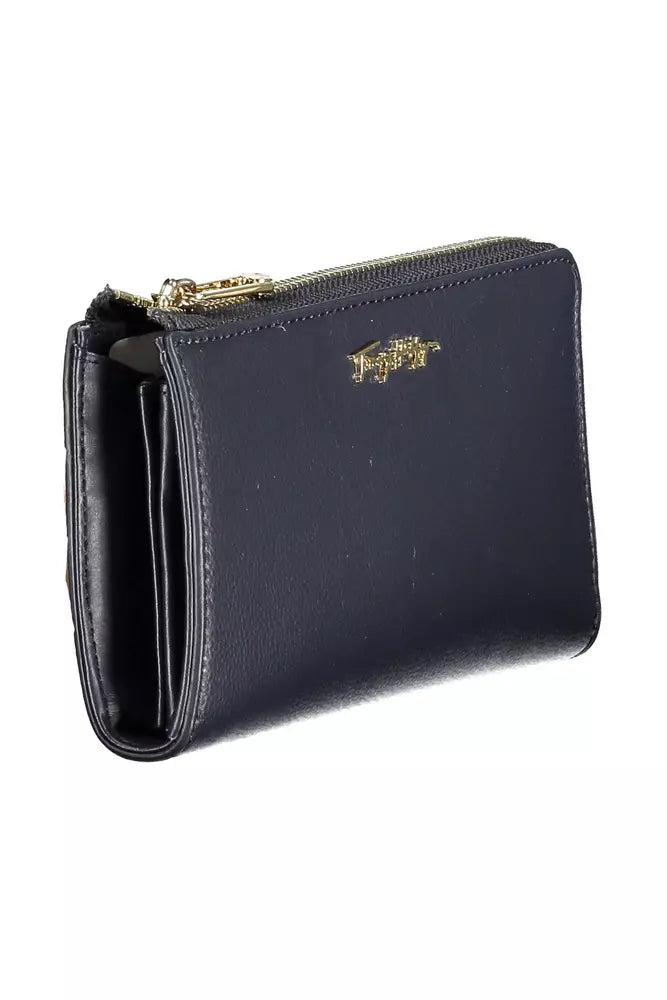 Blue Polyethylene Women Wallet