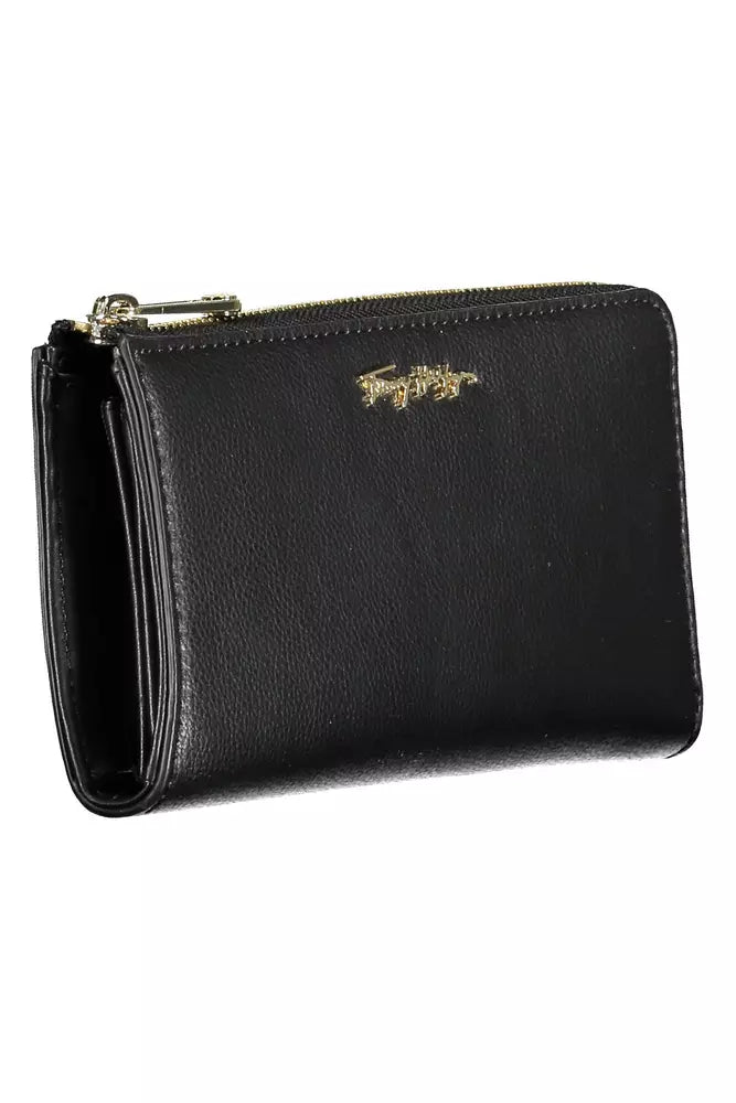 Black Polyethylene Women Wallet