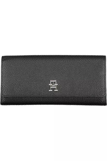 Black Polyethylene Women Wallet