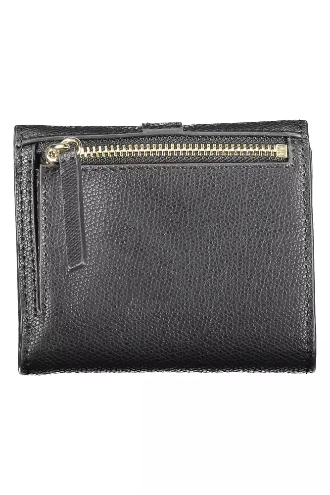 Black Polyethylene Women Wallet