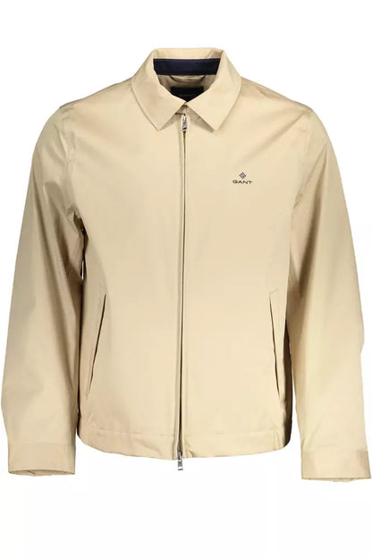 Elegant Beige Sports Jacket