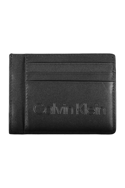 Black Polyethylene Men Wallet