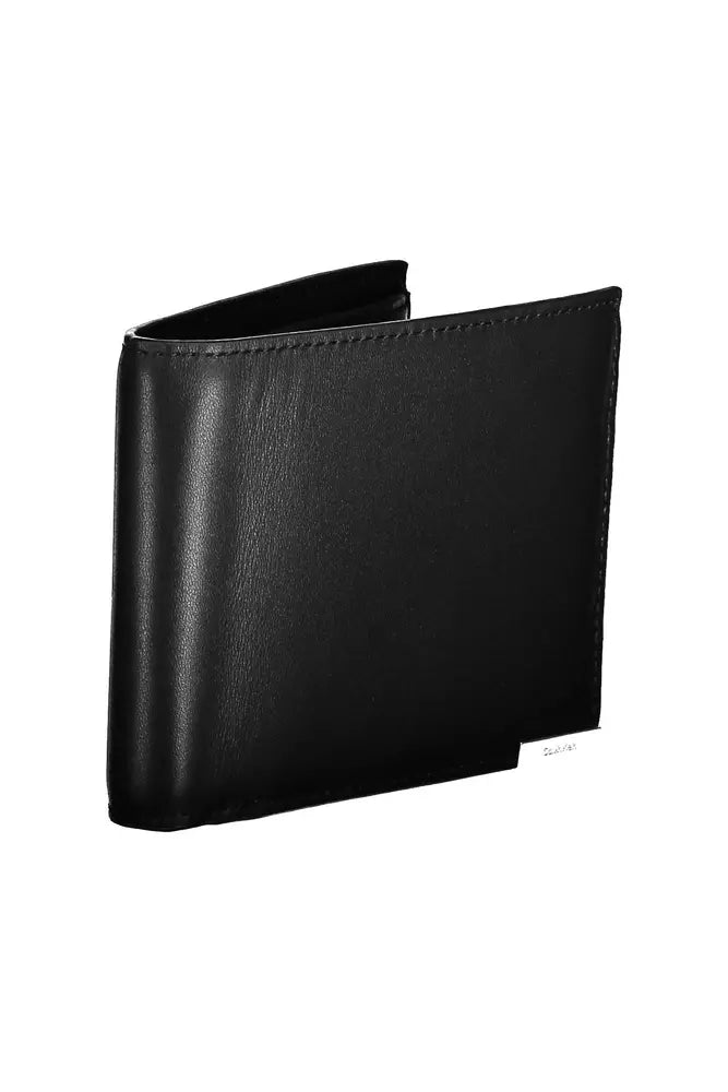 Black Leather Men Wallet