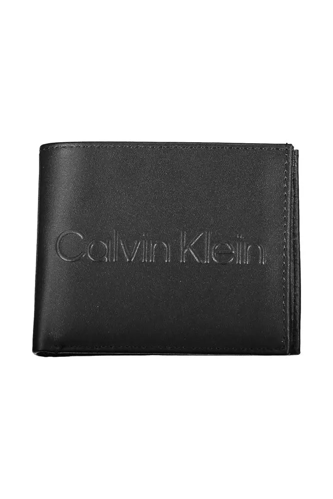 Black Polyethylene Men Wallet