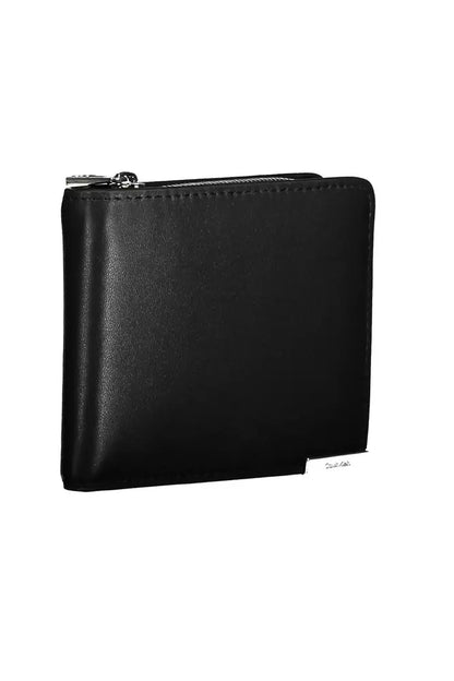 Black Polyethylene Men Wallet