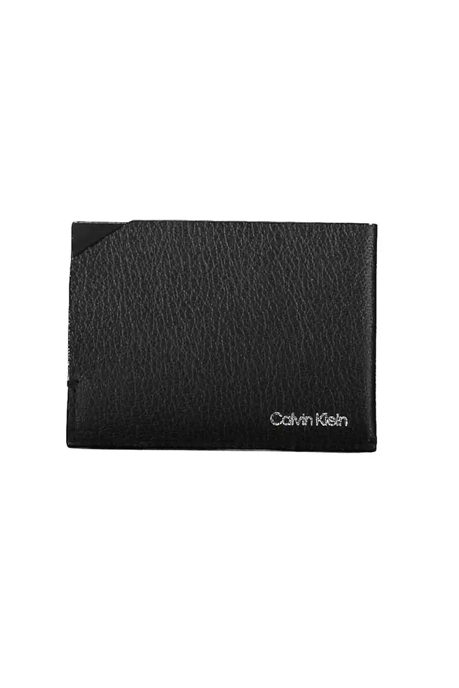 Black Leather Men Wallet