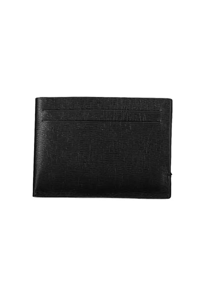 Black Leather Men Wallet