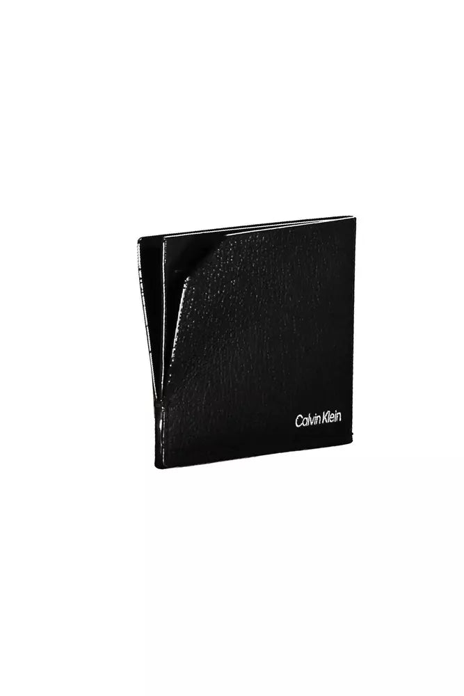 Black Leather Men Wallet