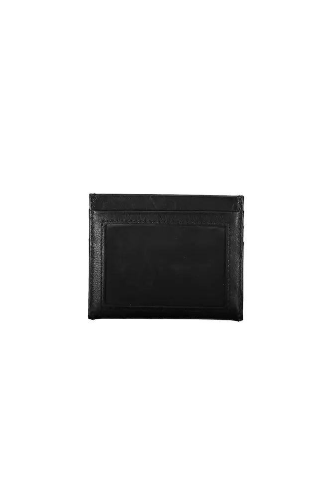 Black Leather Men Wallet