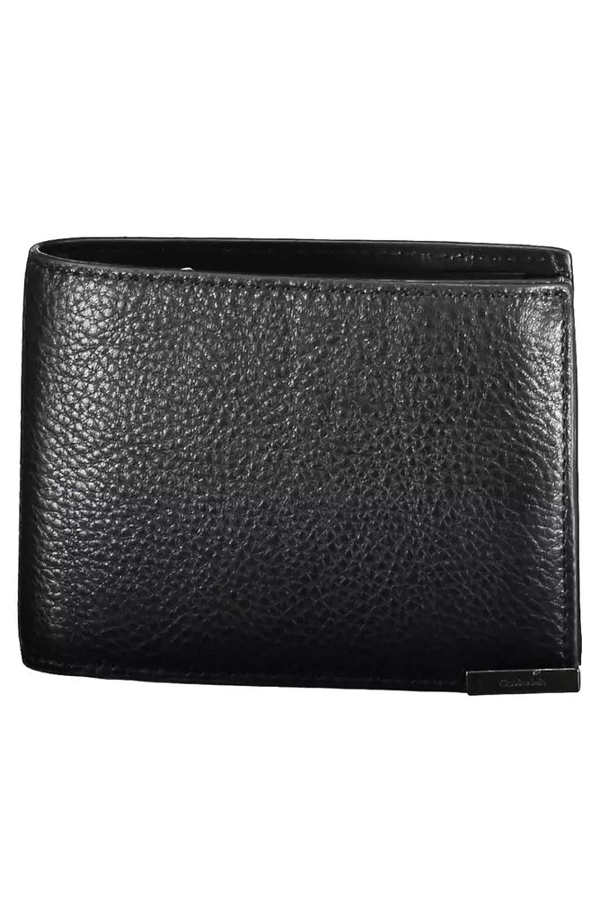 Black Leather Mens Wallet