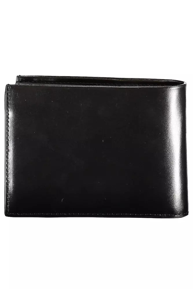 Black Leather Men Wallet