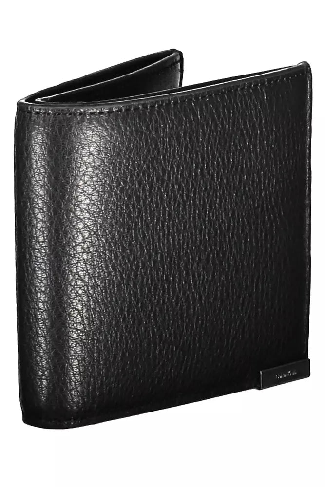 Black Leather Men Wallet