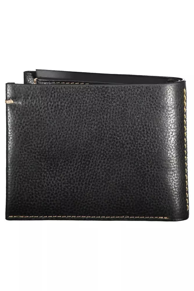 Sleek Black Leather Wallet for the Modern Man