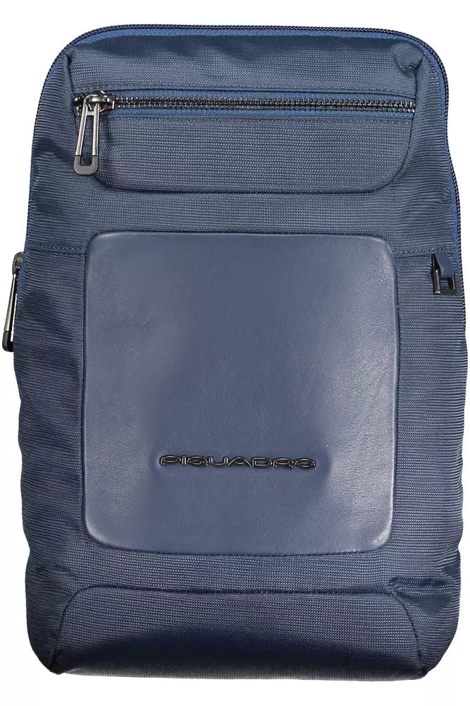 Bolso de hombro azul elegante ecológico