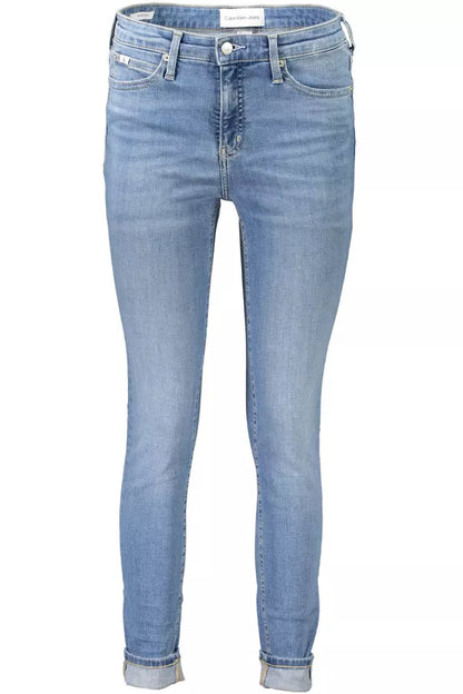 Chic Skinny Jeans in Light Blue