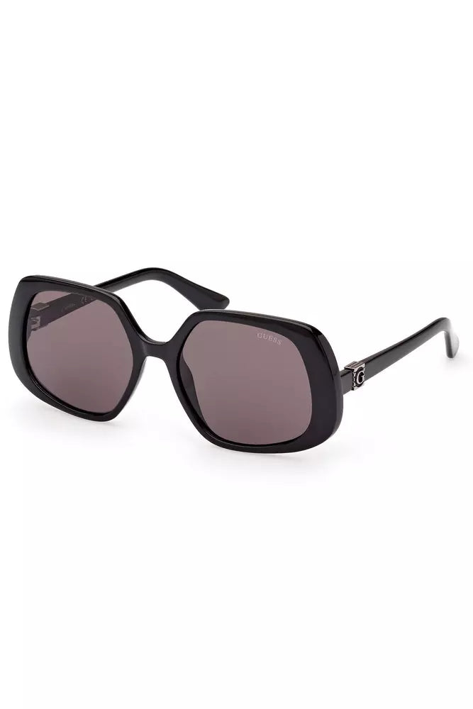 Chic Black Square Frame Sunglasses