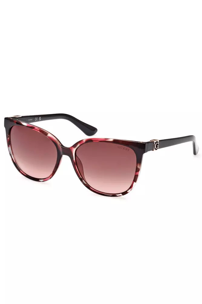 Chic Square Frame Sunglasses with Contrast Details