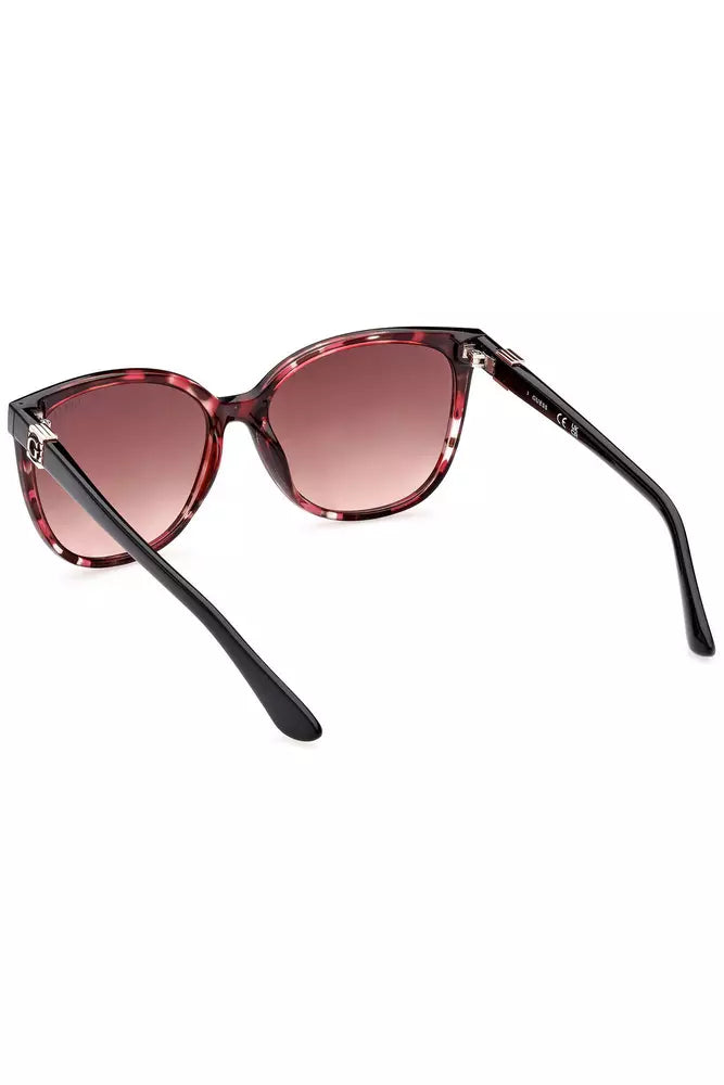 Chic Square Frame Sunglasses with Contrast Details