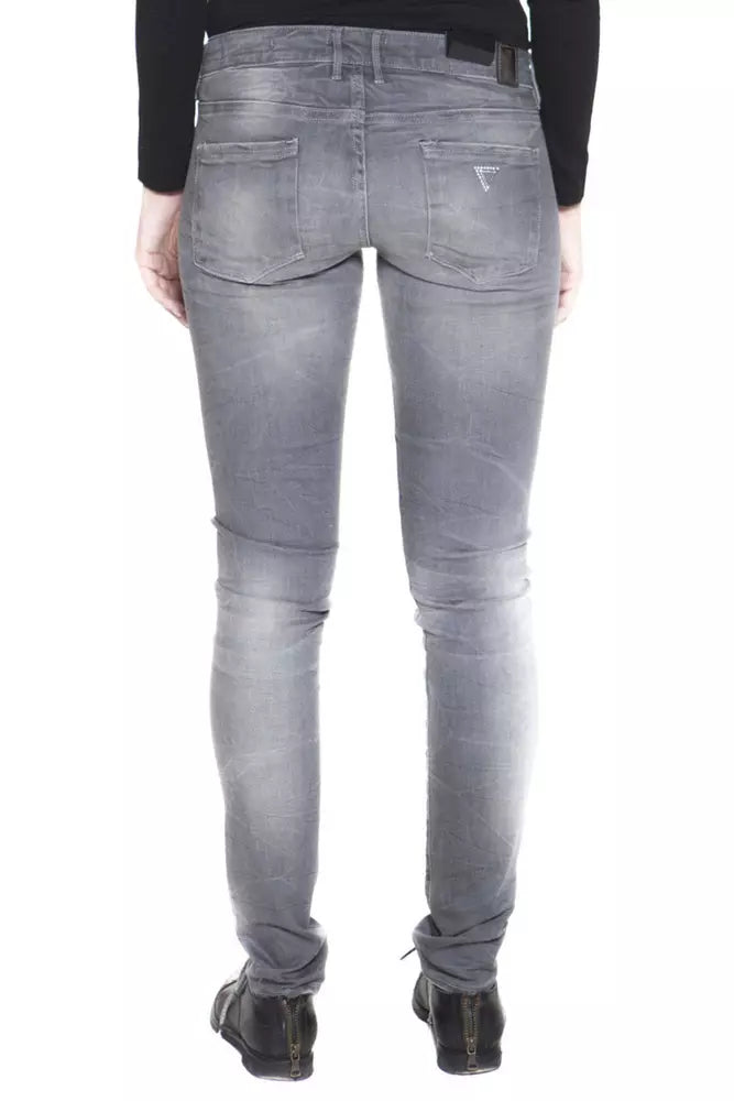 Grijze katoenen jeans en broek