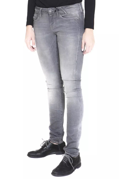 Grijze katoenen jeans en broek