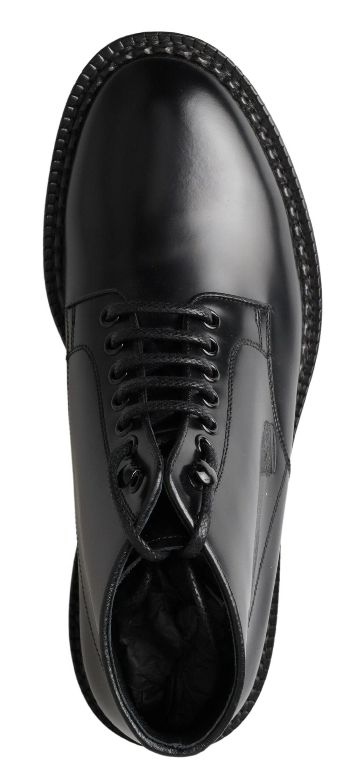 Elegant Black Leather Men's Boots