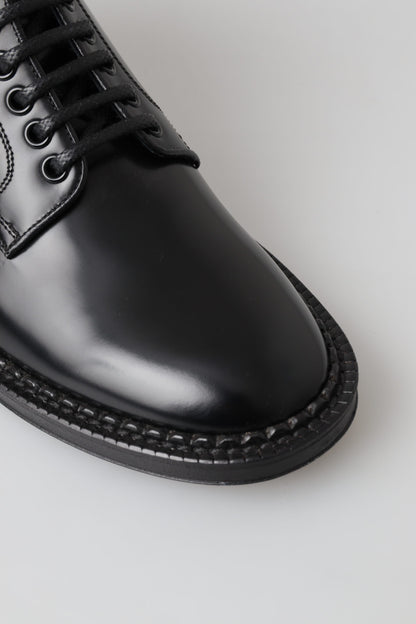 Elegant Black Leather Men's Boots