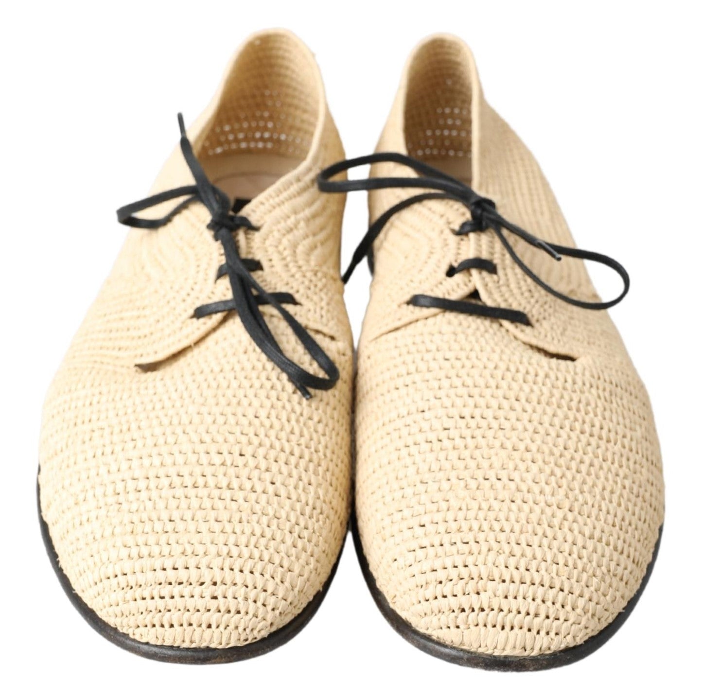 Zapatos de hombre informales con cordones Derby beige elegantes