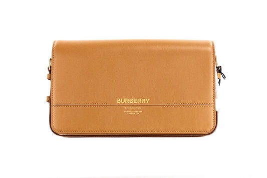 Grace kleine nootmuskaat gladde lederen flap crossbody clutch handtas portemonnee