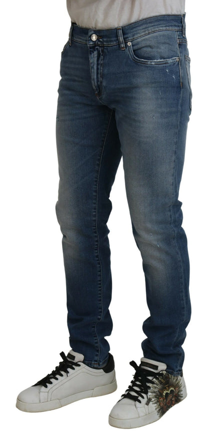 Chique Italiaanse slim-fit jeans