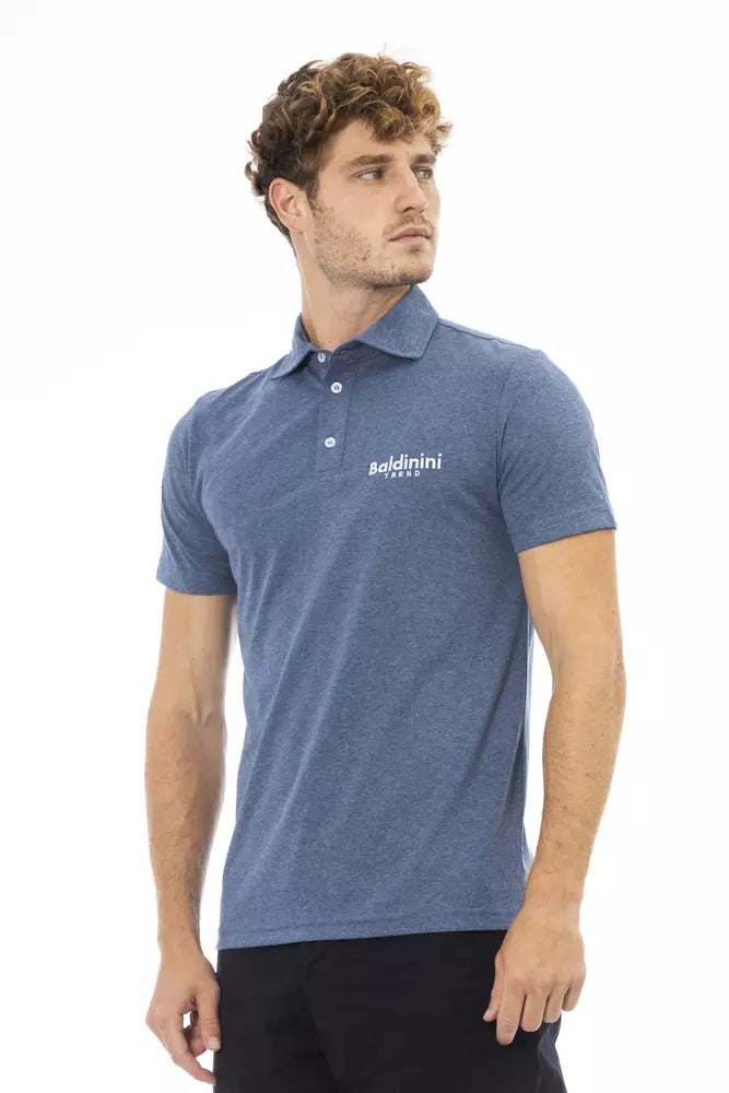 Elegant geborduurd logo katoenen poloshirt