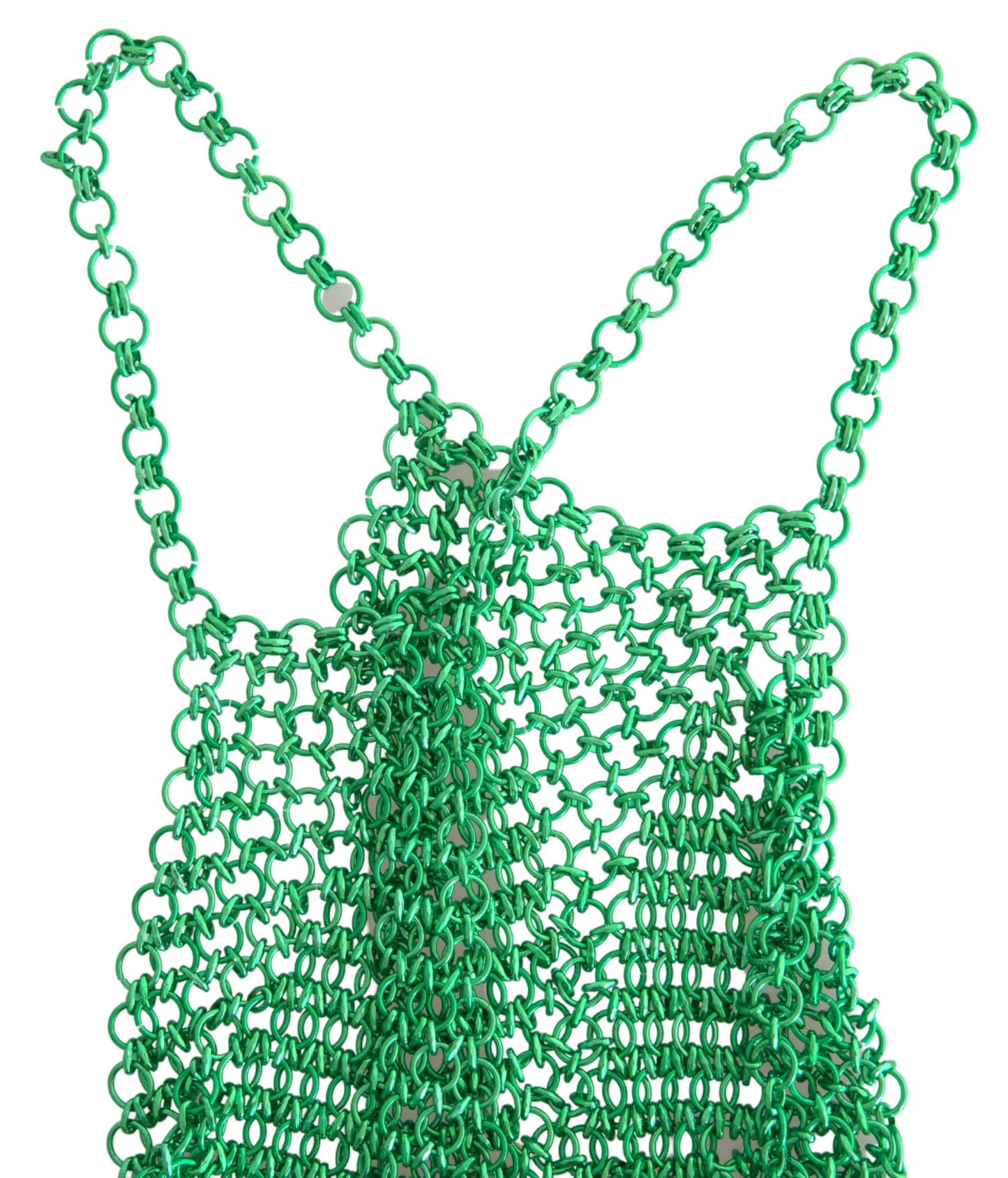 Emerald halter bijgesneden tanktop