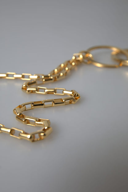 Chique gouden charme ketting ketting