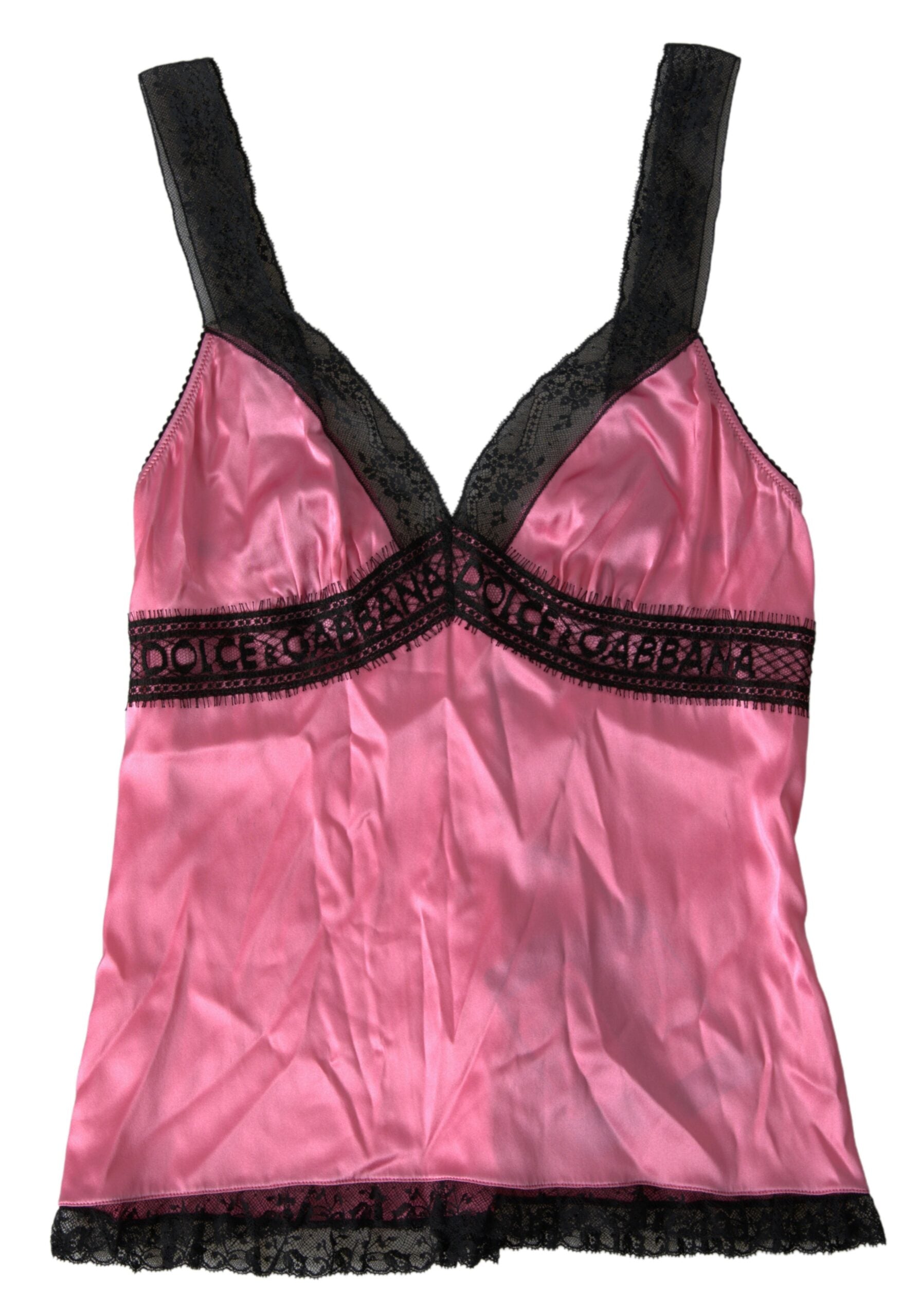 Camisola rosa con dije de seda