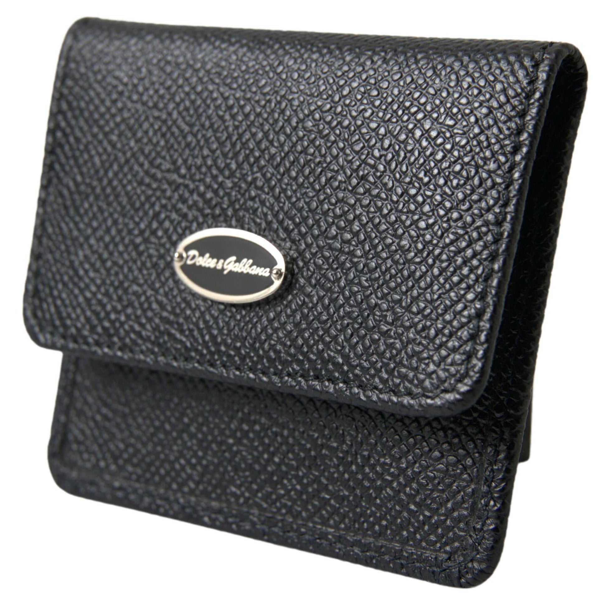 Monedero plegable de cuero elegante