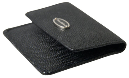 Monedero plegable de cuero elegante