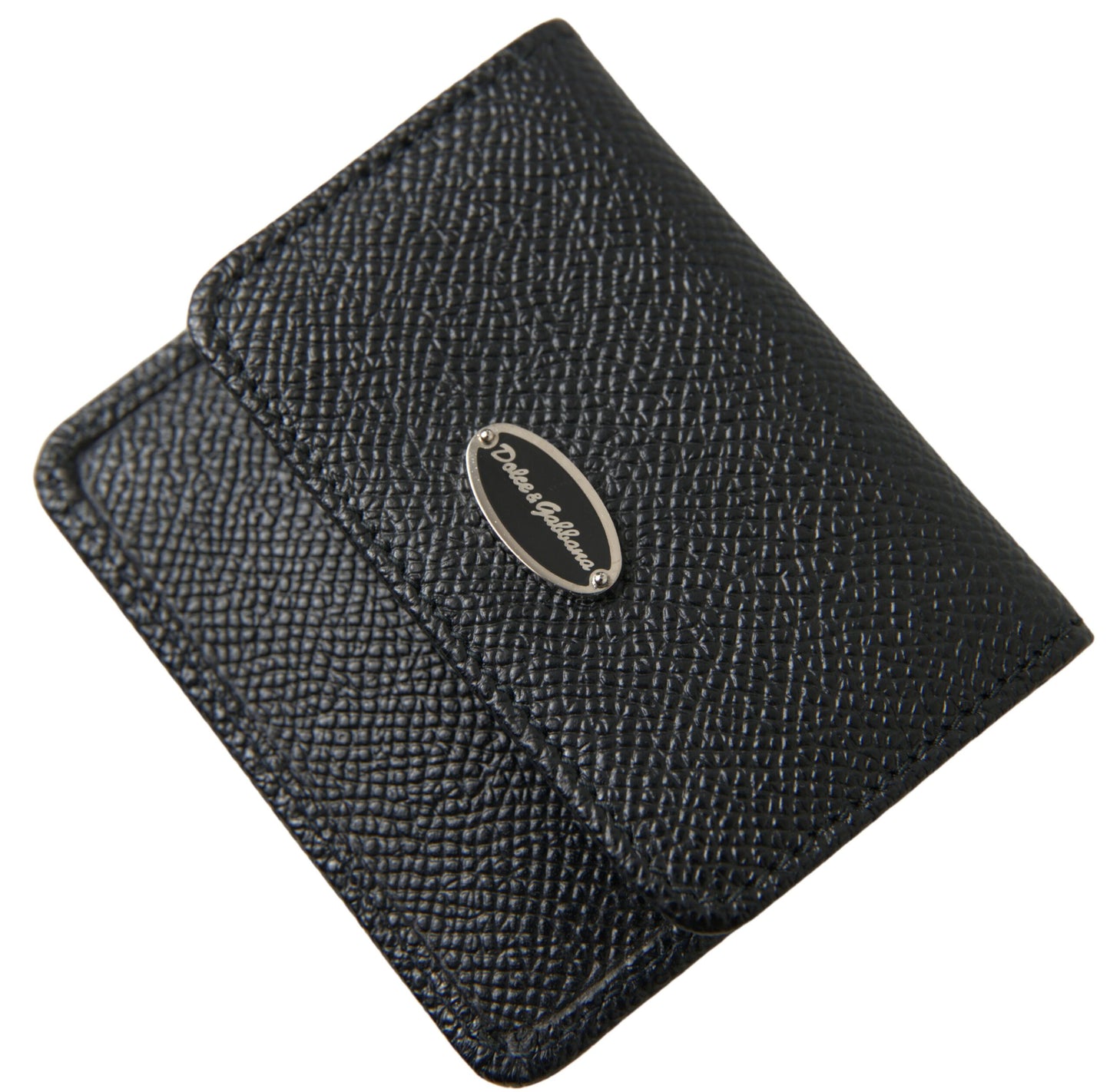 Monedero plegable de cuero elegante