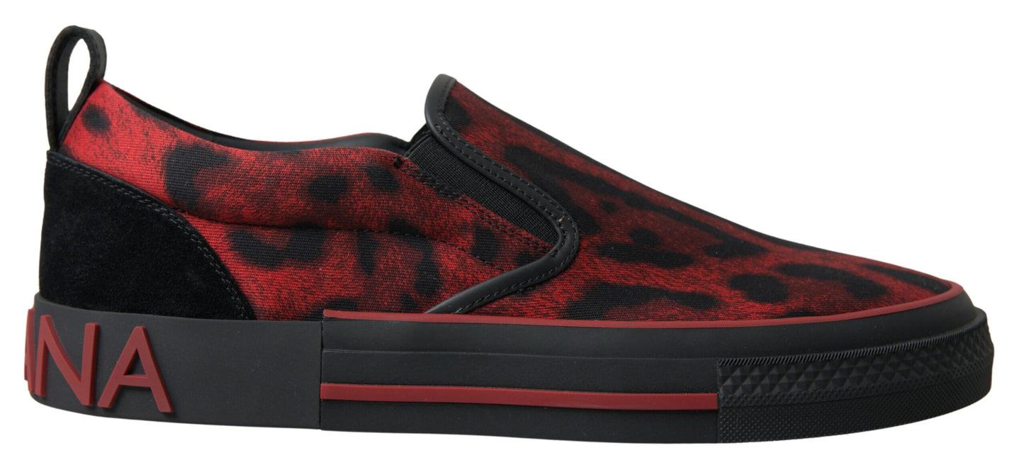 Mocasines elegantes con estampado de leopardo