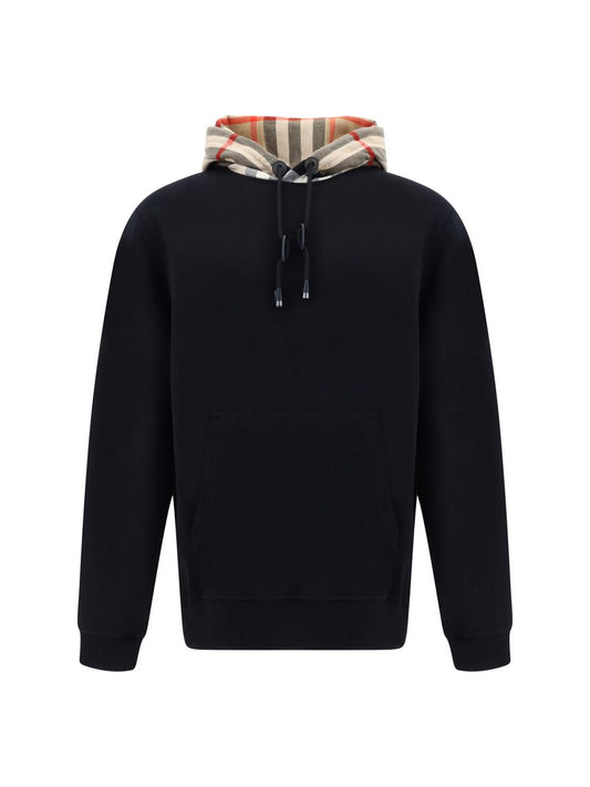 Elegante oversized zwarte Samuel hoodie