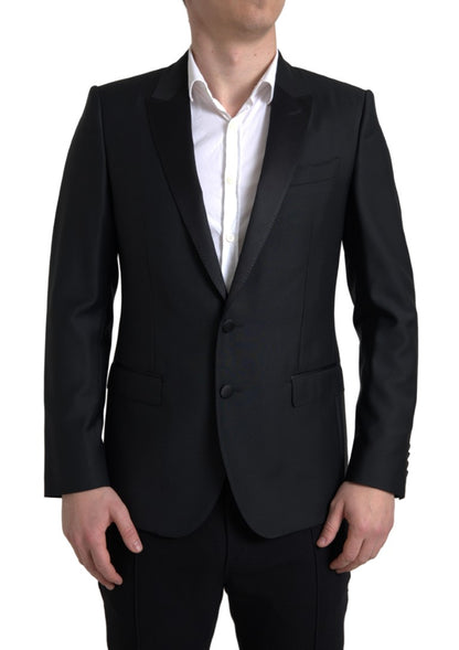 Prachtige slim-fit blazer van wolmix