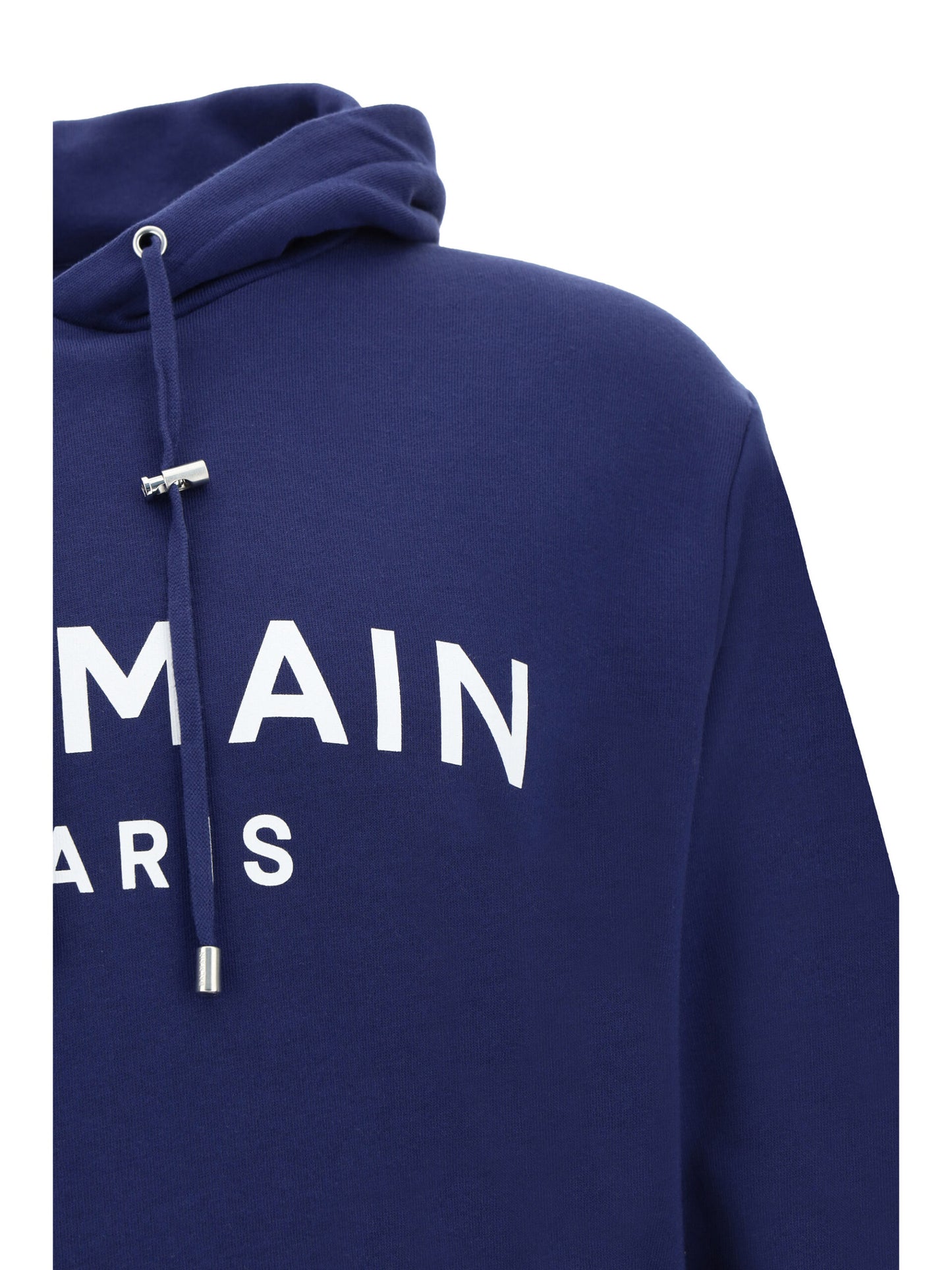 Elegant Navy Blue Monogram Hoodie