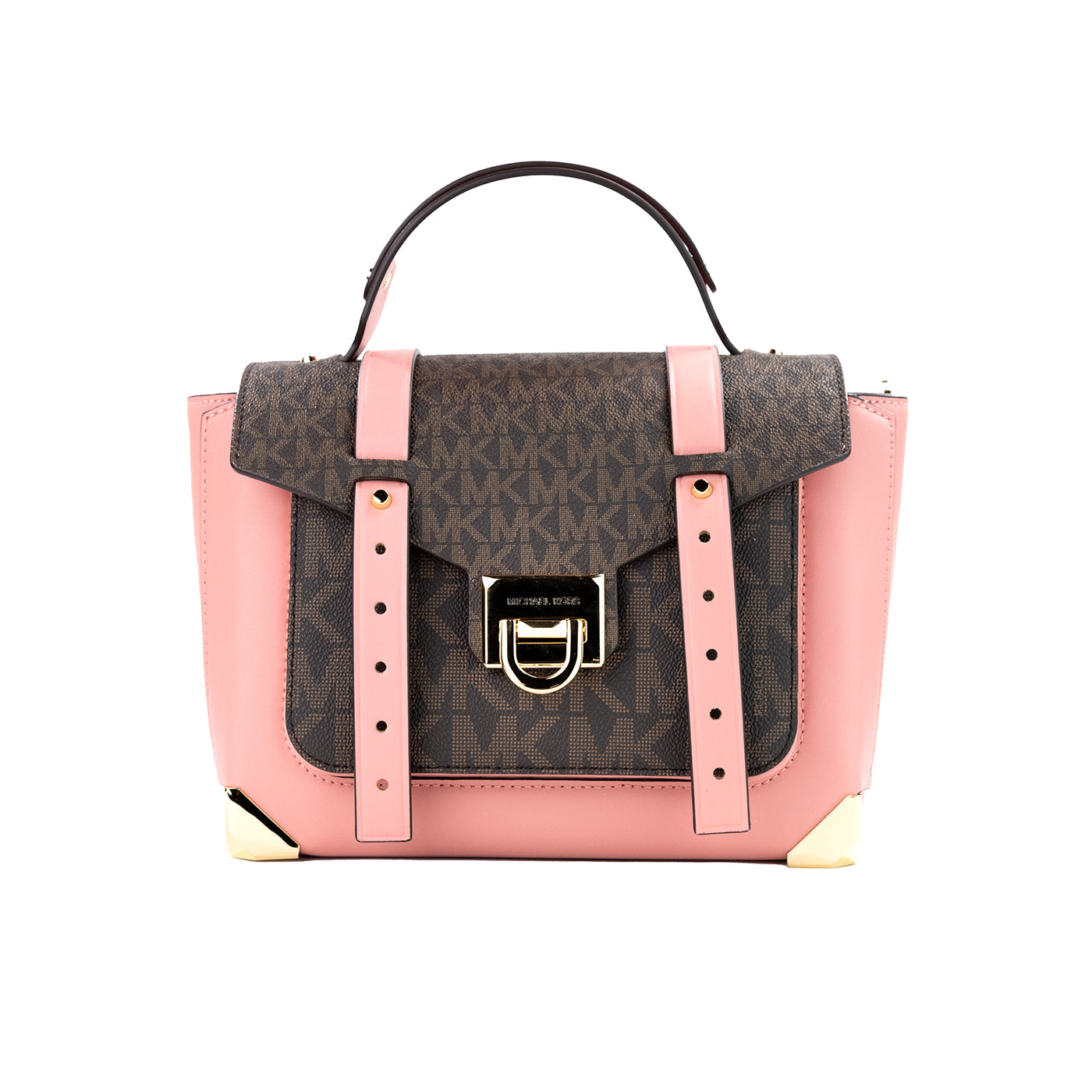 Bolso satchel mediano Manhattan de PVC con asa superior Primrose