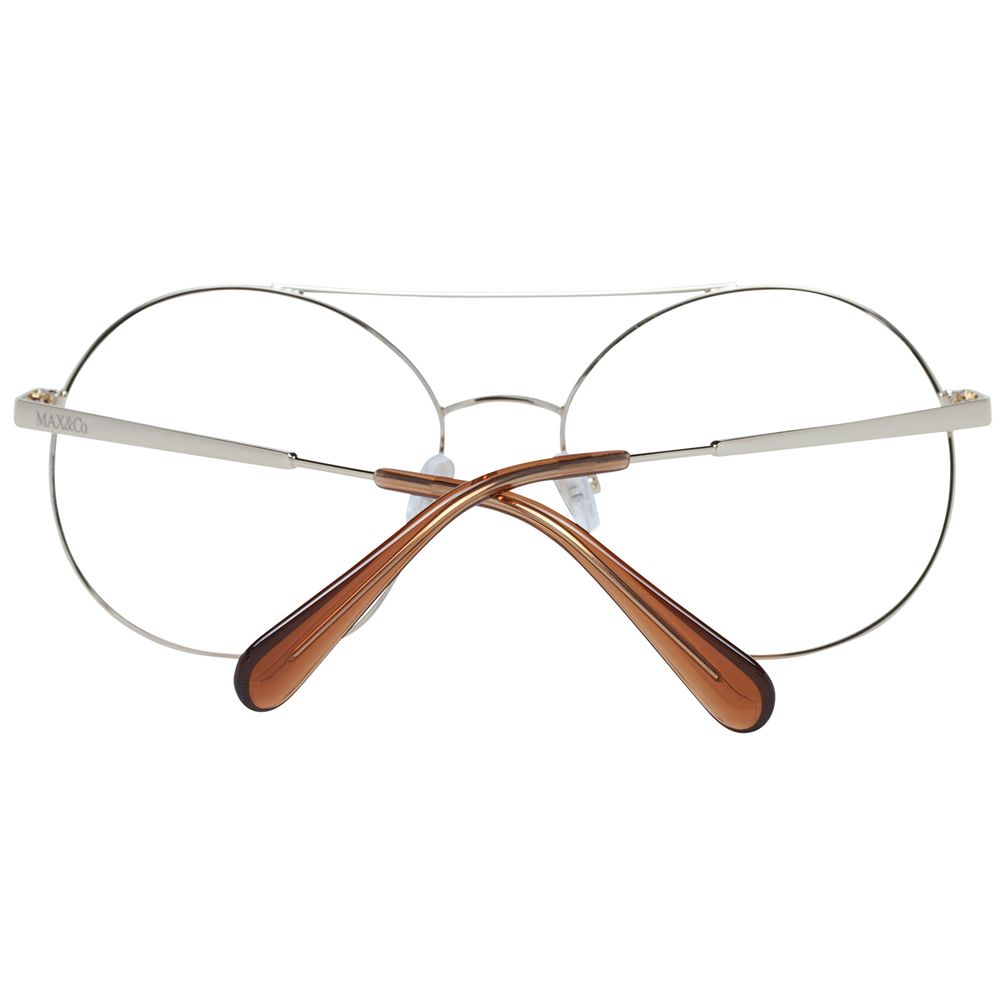 Gold Women Optical Frames