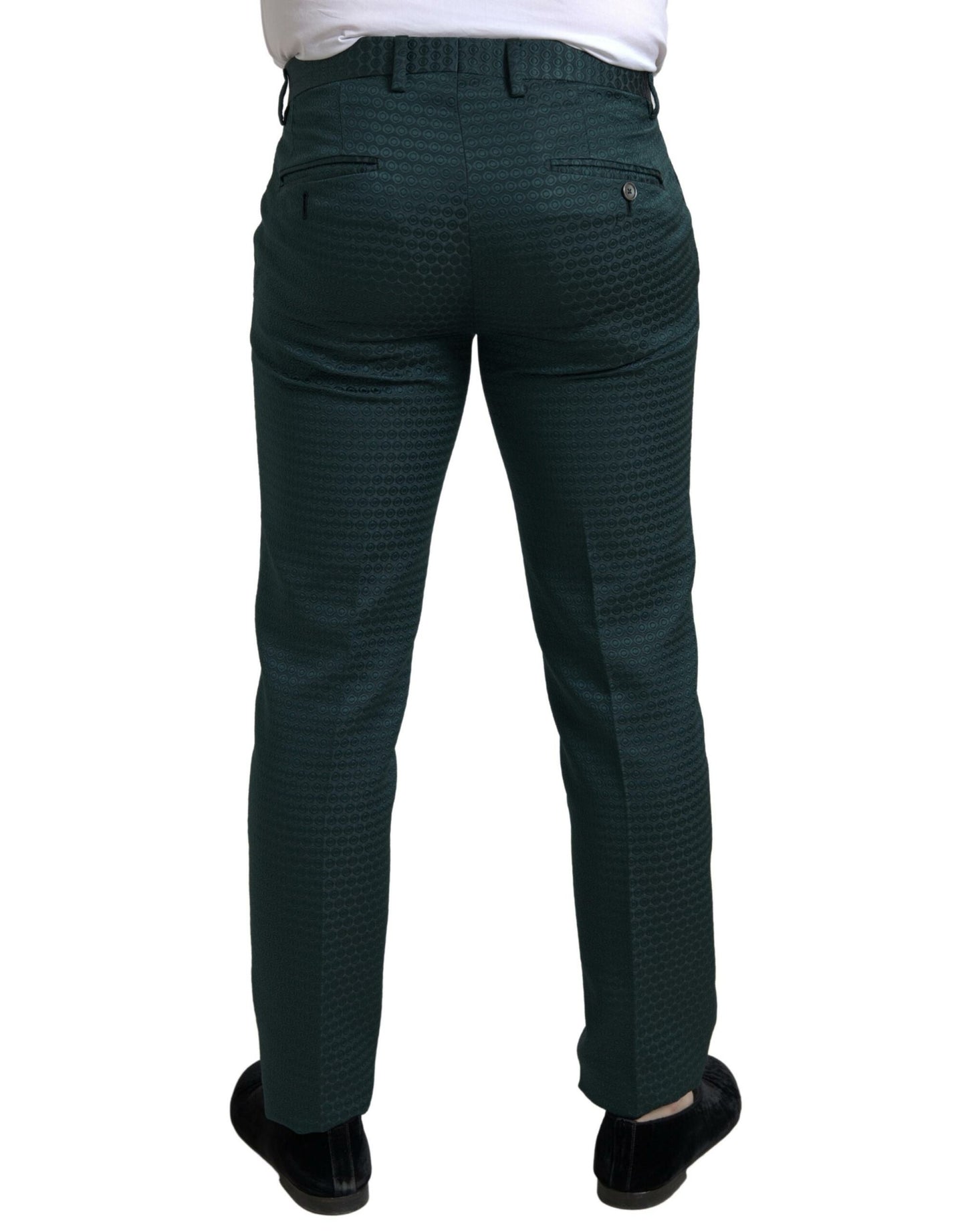 Traje de 3 piezas de corte slim Emerald Elegance