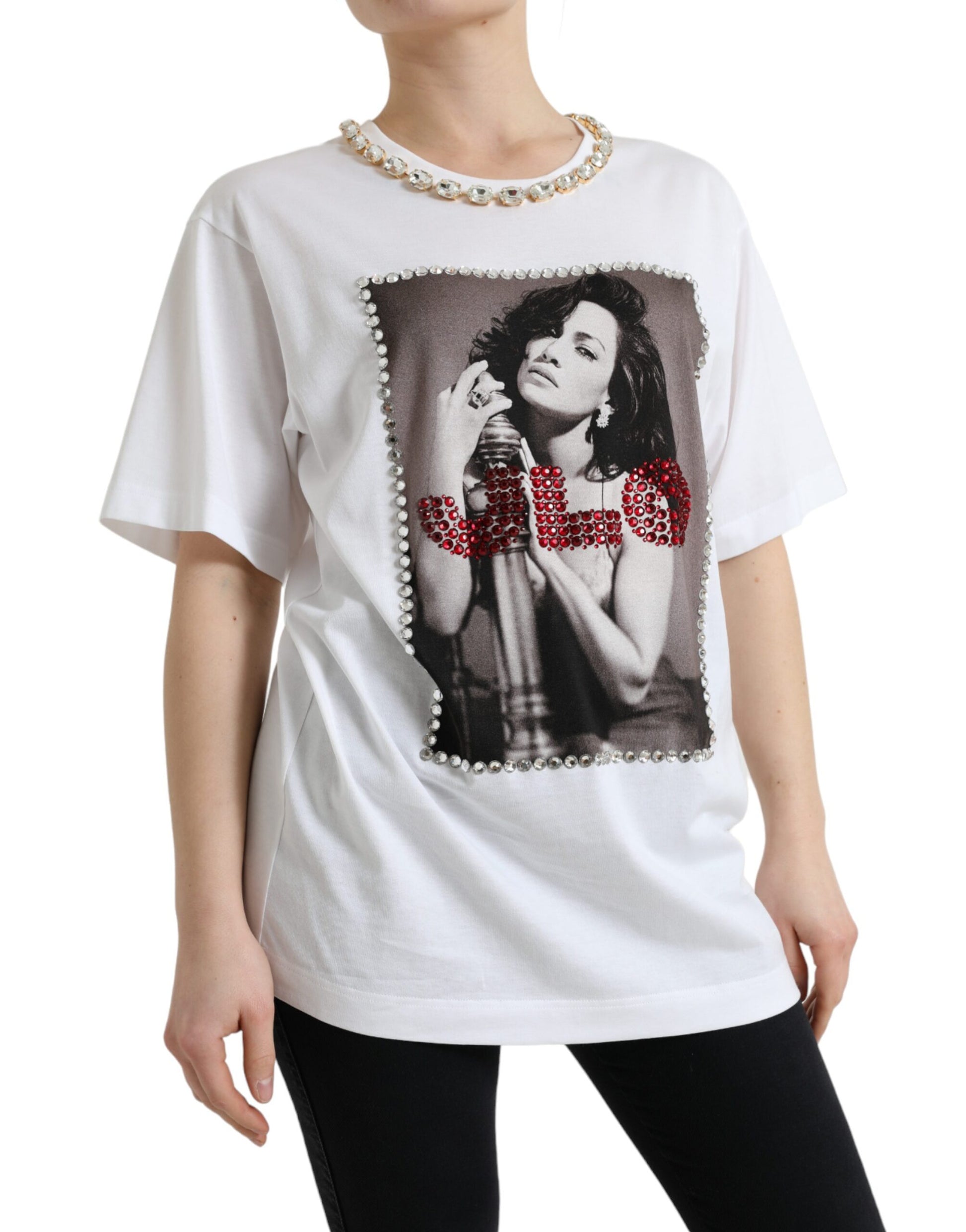 Camiseta J.Lo Portrait Crystal - Edición limitada