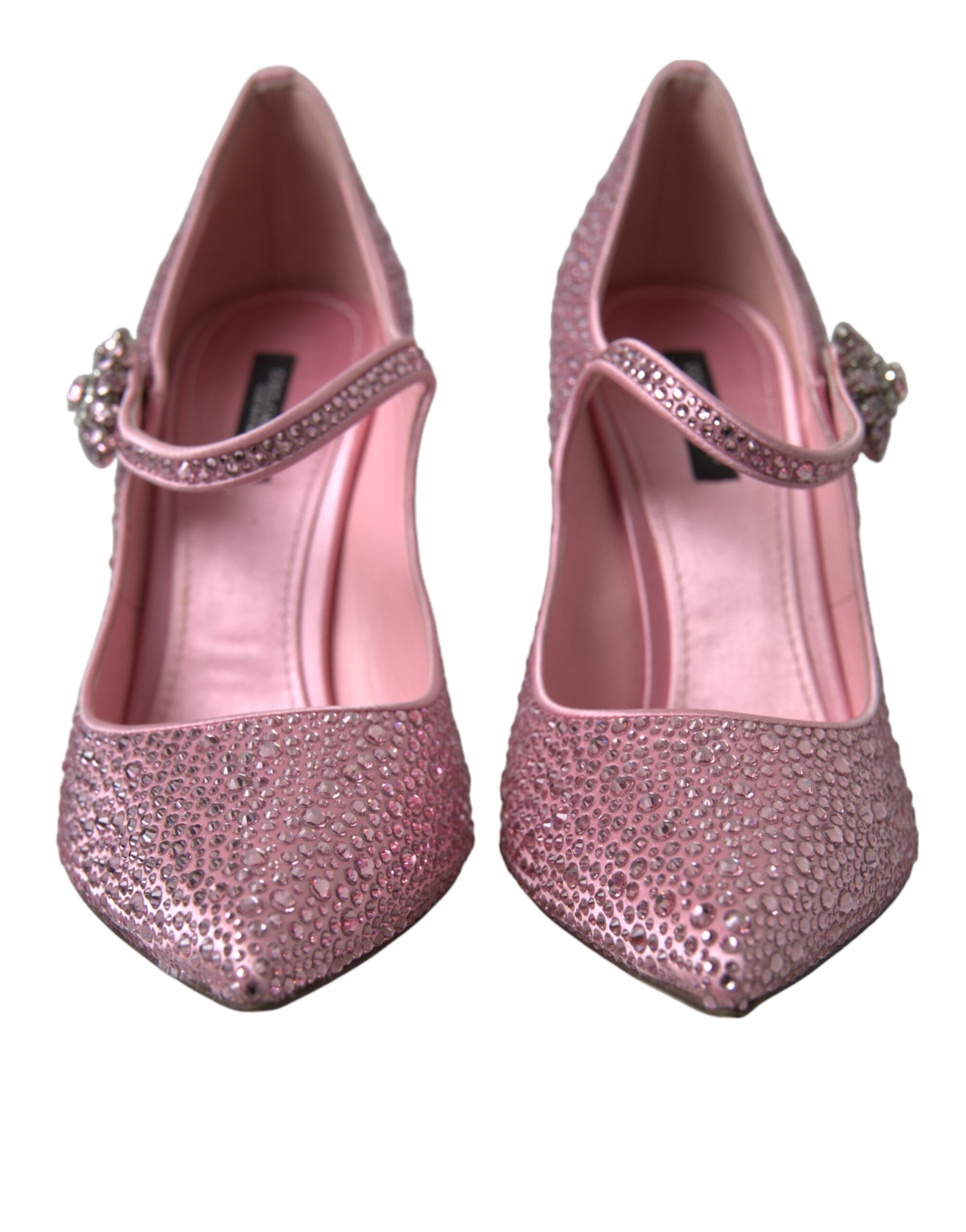 Betoverende roze kristallen pumps